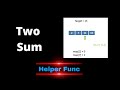 Two Sum | Coding Interview Problem | Leetcode 1