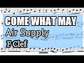 Come What May Cello Trombone Sheet Music Backing Track Play Along Partitura