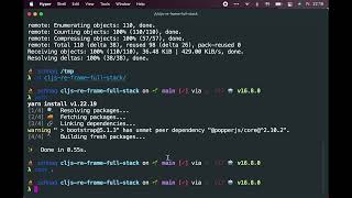 Full Stack Clojure Repository Screencast