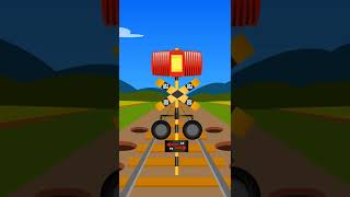 【踏切動画】ハンマー [Railway crossing video] Hammer ! Imaginary railroad crossings and trains!