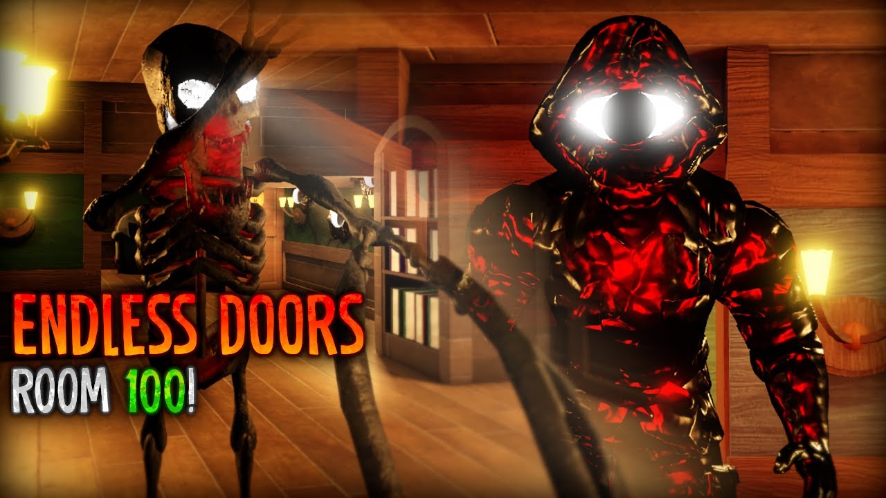 Roblox Endless Doors Room 100 Full Walkthrough Youtube