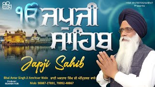 JAPJI SAHIB (LIVE) - Bhai Avtar Singh Ji - Gurbani Shabad Kirtan 2021 - Sri Darbar Sahib Amritsar