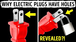 That's What Holes in Electric Plugs Are For