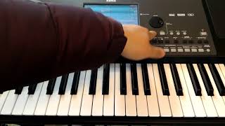 korg pa600 각부의 명칭과 역활 027437600 정광악기사