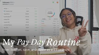 HOW I MANAGE MY MONEY 💸 | payday routine, money mentality, + beginner finance tips and tricks