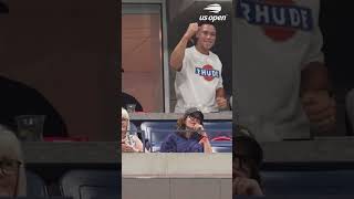 Aaron Judge watching Alexander Zverev and Jannik Sinner's match at the US Open #shorts | NYP Sports