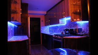How To Install LED Strip Lights Under Kitchen Cabinets (Under Cabinet LED Lighting) DIY