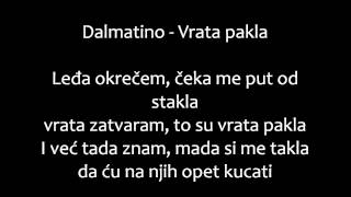 Dalmatino - Vrata pakla (Lyrics)