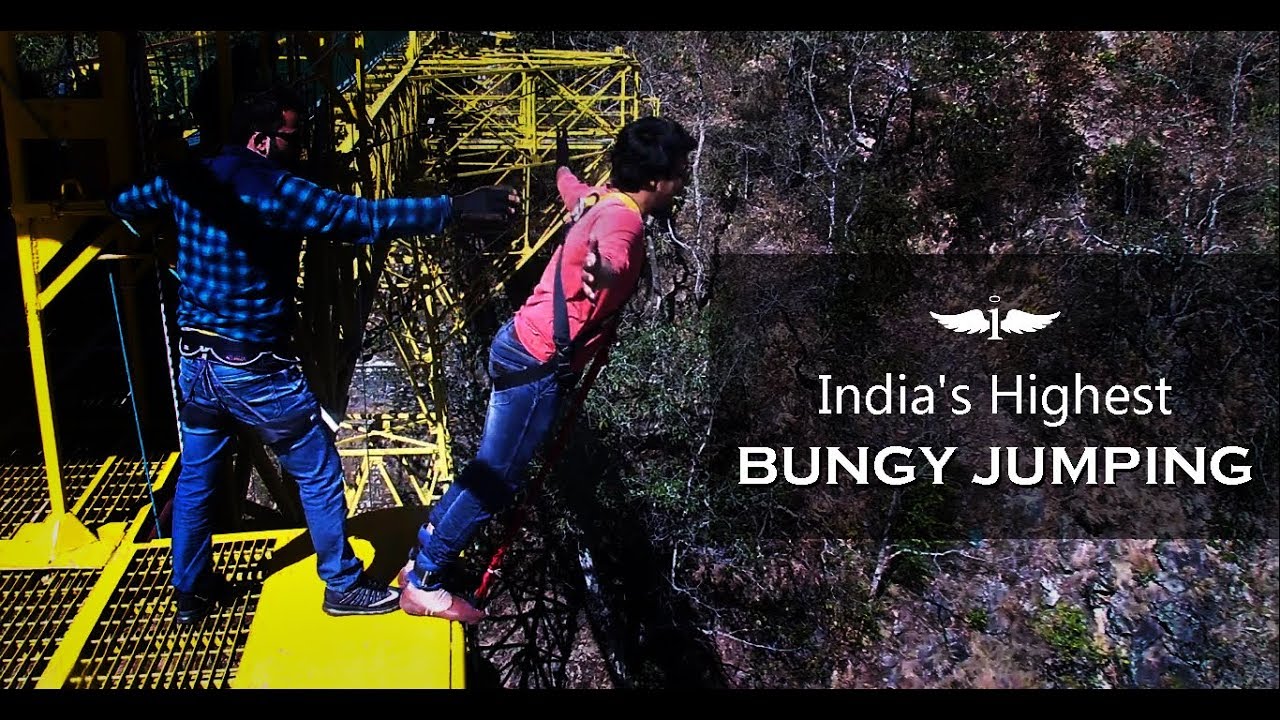 Bungy Jumping @ Rishikesh, India | #beillahi - YouTube