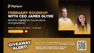 February Roundup with CEO James Glyde – Monthly Highlights, Plans, Q&A & Giveaway 🎉  @anaskender