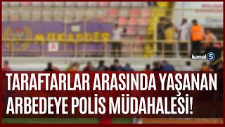 Boluspor-Eyüpspor Maçında Taraftarlar Arasında Arbede Yaşandı