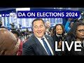 LIVE: DA leader John Steenhuisen on 2024 election results
