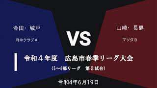 令和４年度　広島市春季リーグ大会