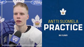 Antti Suomela | Toronto Marlies Practice | November 30, 2021