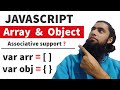 #13 🔥Array & Object in JavaScript | 👌Why Associative Array Does not Support in JS