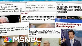 Trump Scandals Pass By, Lose Spotlight To New Trump Scandals | Rachel Maddow | MSNBC
