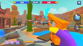Nerf War | Water Park Battle Siege victory Gameplay (Nerf First Person Shooter)