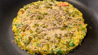 Simple \u0026 Quick Healthy Food Vegetable oats ￼￼Pancake Recipe for weight loss recipe ￼