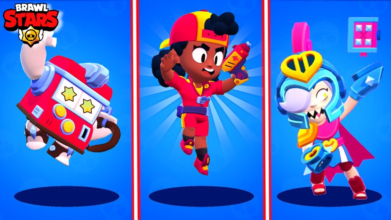 *NEW* BRAWLER MEG + *NEW* SKINS WINNING ANIMATION! | Brawl Stars Update ...