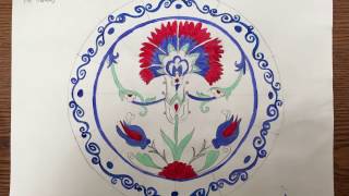 Painting An Iznik Style Design