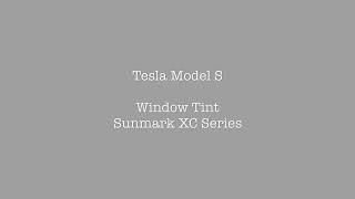 特斯拉 Tesla Model S桑瑪克XC汽車隔熱紙施工 - 高雄上捷汽車玻璃隔熱紙公司