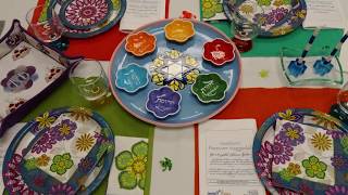 El Shaddai- Eshet Chayil seder table examples