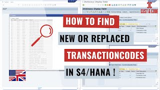 How to Find new or Replaced Transactions in S4/HANA [english]