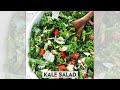 Kale Salad with Lemon Vinaigrette #Shorts