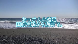 おっさんの遠足 国府津駅から海まで。