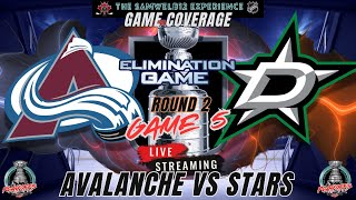 Game 5: Colorado Avalanche vs Dallas Stars Live NHL Playoffs coverage