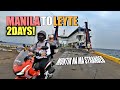 1000KM RIDE  MANILA TO LEYTE | PANGATLONG BESES KO NA TO