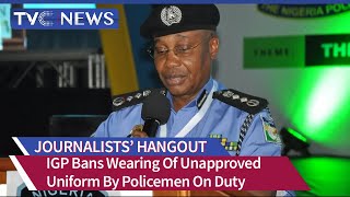 (WATCH) Officers Defying IGP Order On Wearing Of Unapproved Uniform By Policemen On Duty