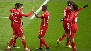 Bayern Munich 4 - 0 Stuttgart | All goals and highlights | 20.03.2021 | Germany Bundesliga | PES
