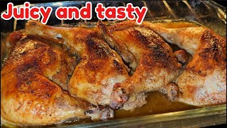 Baked Chicken Leg-quarters || Chicken Recipe || #food #cooking