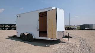 The Royal Cargo LCHT35-7.5 16V 86R V-Nose Enclosed Cargo Trailer