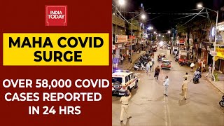 Maharashtra Reports Over 58,000 Fresh Covid-19 Cases, 301 Deaths In Last 24 Hours | Breaking News