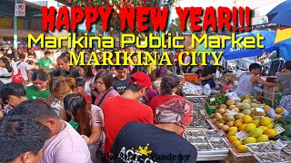 The Ultra busy MARIKINA PUBLIC MARKET in Marikina City in the Philippines