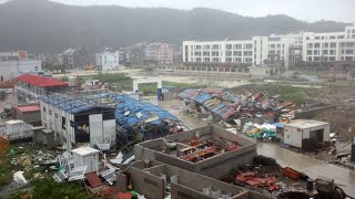 Deadly typhoon hits eastern China, one million evacuated