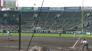 【ドラフト候補】大阪桐蔭 松浦慶斗 くん投球フォーム【93回選抜甲子園 智辯学園 対 大阪桐蔭2021年3月23日】