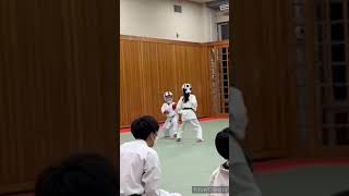 小1男子ハイキック！#空手#karate#組手#空手キッズ#shorts