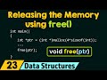 Releasing the Dynamically Allocated Memory using free()