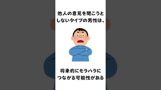 絶対彼氏にしてはいけない男性5選 #恋愛雑学 #人に話したくなる雑学