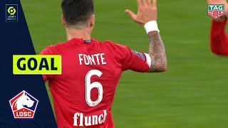 Goal José FONTE (87' - LOSC LILLE) LOSC LILLE - RC STRASBOURG ALSACE (1-1) 20/21