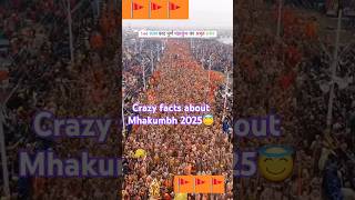 Crazy facts about MHAMUMBH 2025🚩🚩 #amazingfacts #SHORTS #sanatandharma #mhakumbh2025 #viral