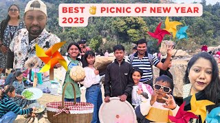 New year Picnic 2025 |picnic vlog | at remix fall || Full on masti | kujur family |ranchi Jharkhand