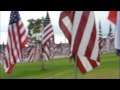 9/11 Flag Display at Pepperdine University on 9/10/11