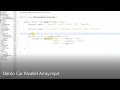JAVA - Lesson #84 - Car Parallel Array Demo