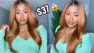 $37! | Okay Outre! *NEW* HD Lace Front Wig  Kamiyah | Outre Melted Hairline | Synthetic Wig Review