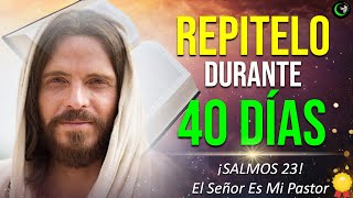 ESCUCHA Y REPITE ESTE SALMOS DURANTE 40 DÍAS SEGUIDOS, SALMO 23 ORACION PODEROSA DE LA BIBLIA