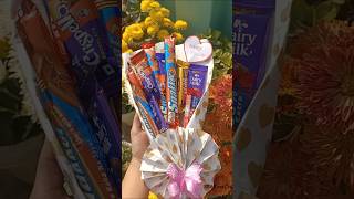 DIY Chocolate Bouquet😱🤩#trending #diy #bouquet #viralshort #subscribe #shorts